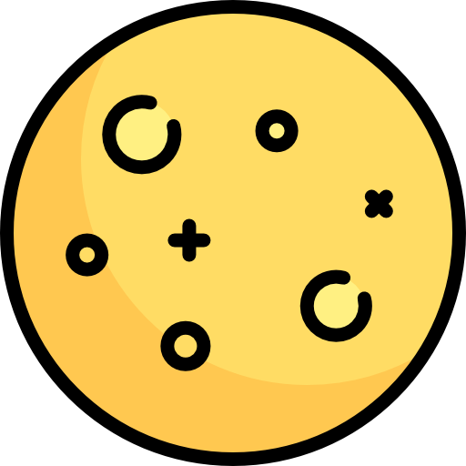 Full moon icon